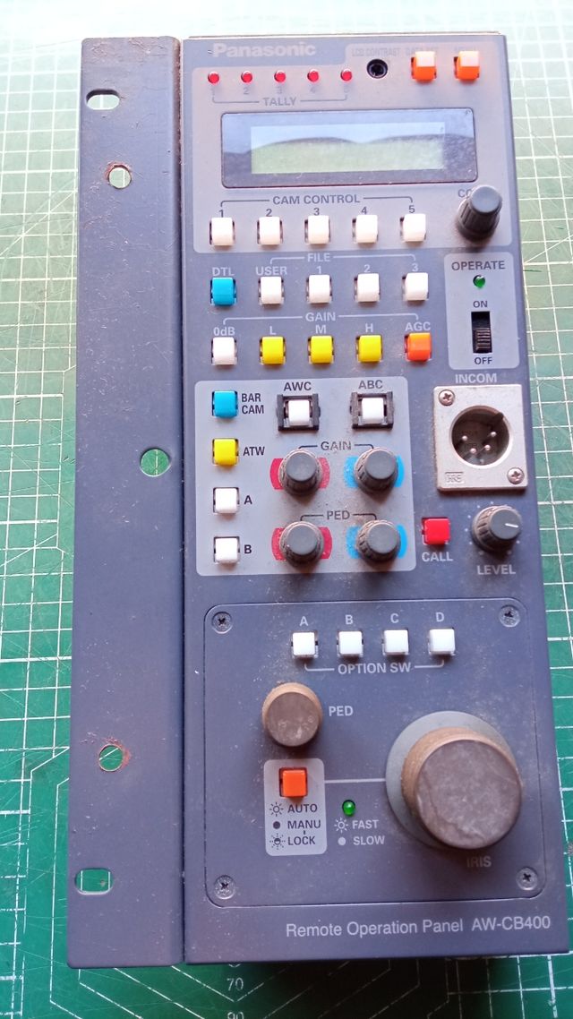 Panasonic Remote Operation Panel AW-CB400