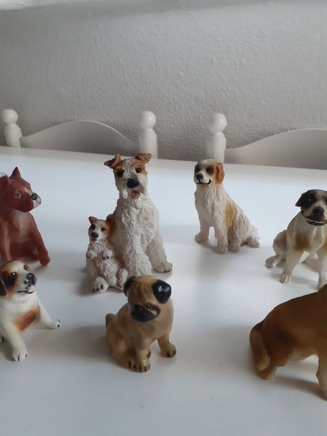 perros de ceramica