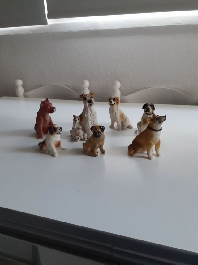 perros de ceramica