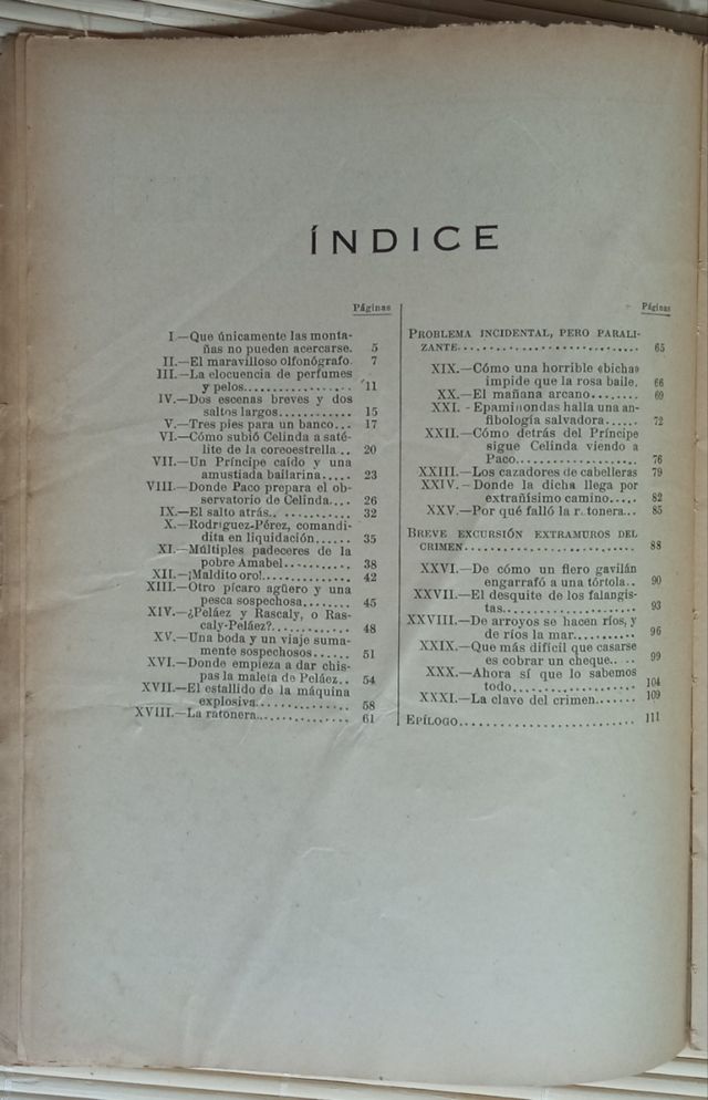 "LA CLAVE  DEL CRIMEN " POR CORONEL IGNOTUS