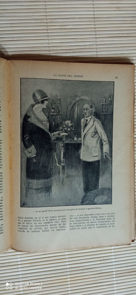 "LA CLAVE  DEL CRIMEN " POR CORONEL IGNOTUS