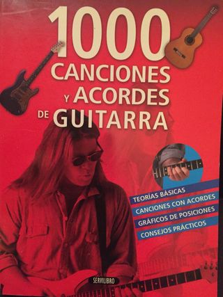 Libro de acordes guitarra de segunda mano por 10 EUR en La Alberca en  WALLAPOP