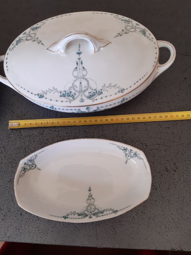 Sopera P.S.A.G. Fuente, platos. Alemania 1910