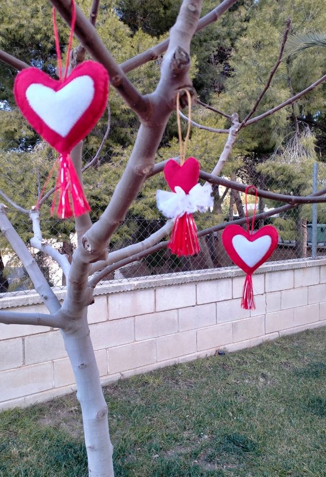 Llaveros de corazón.