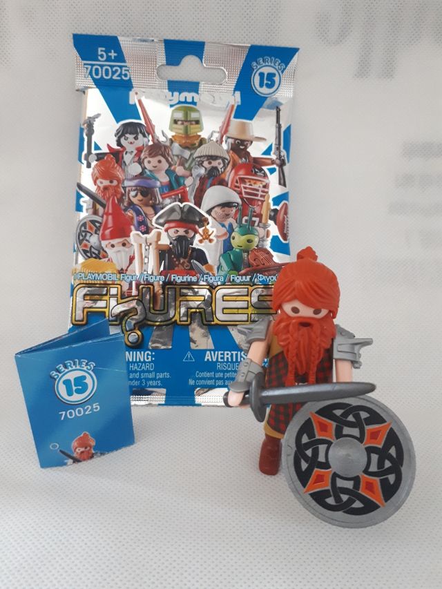 playmobil guerrero enano