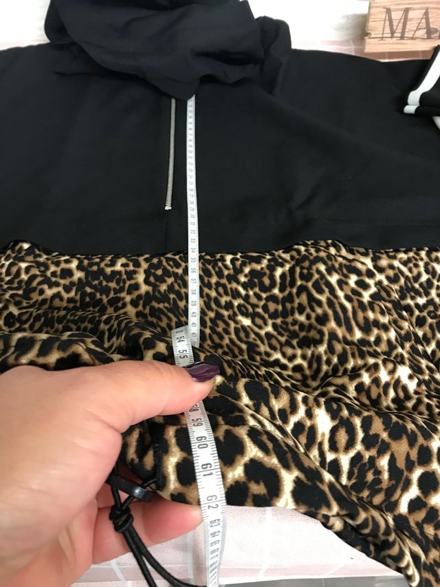 SUDADERA ZARA TALLA L animal PRINT