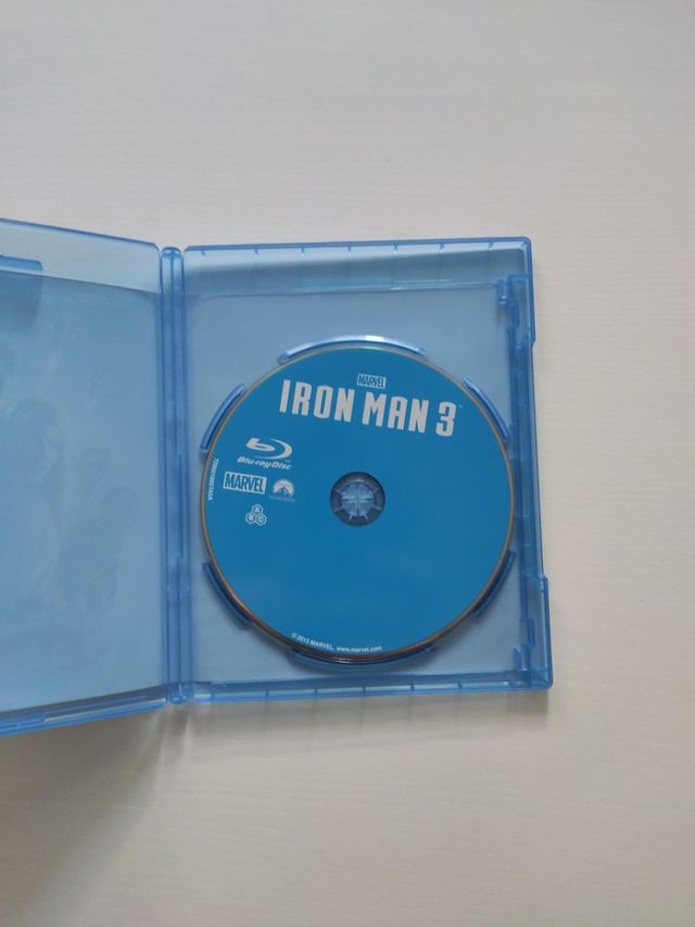 iron man 3 blue Ray 