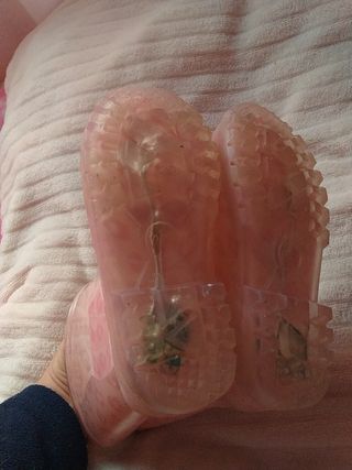 Botas de agua con luces de Hipercor,el corte inglé de segunda mano por 4  EUR en Elche en WALLAPOP