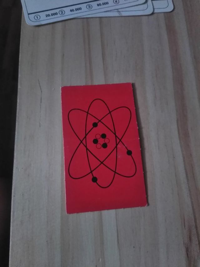 TARJETAS JUMBO JET-JUEGO MESA