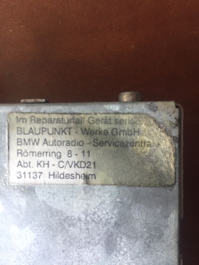 BMW Cassete serie 7 BM 2000