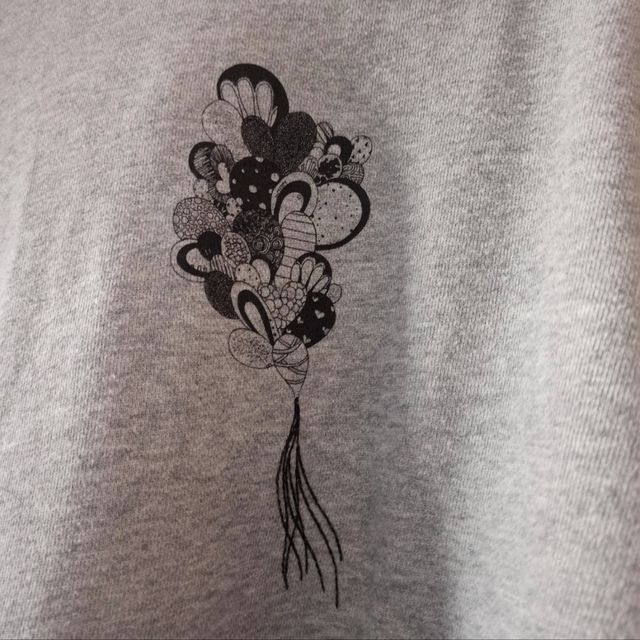 Sudadera gris capucha Uniqlo