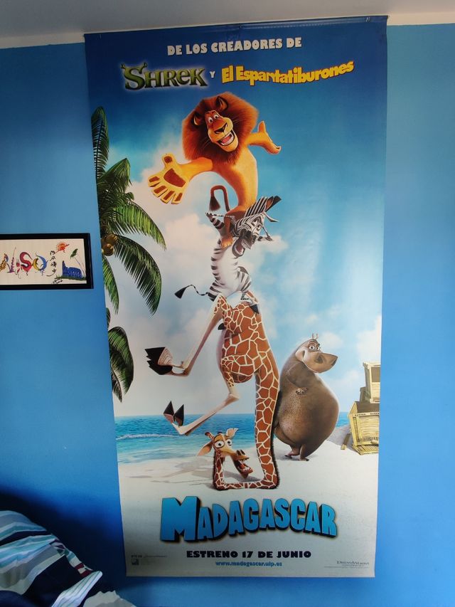 Poster de coleccion de madagascar