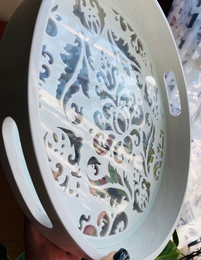 Bandeja con cristal Zara Home SIN ESTRENAR