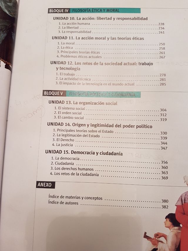 Filosofía y ciudadanía. Bachillerato.