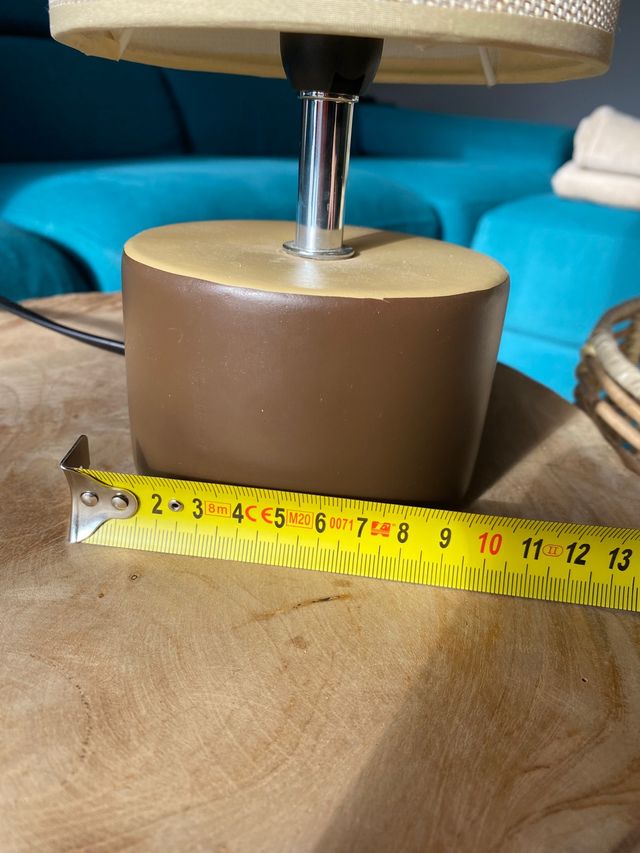 Lamparita imitación ratán