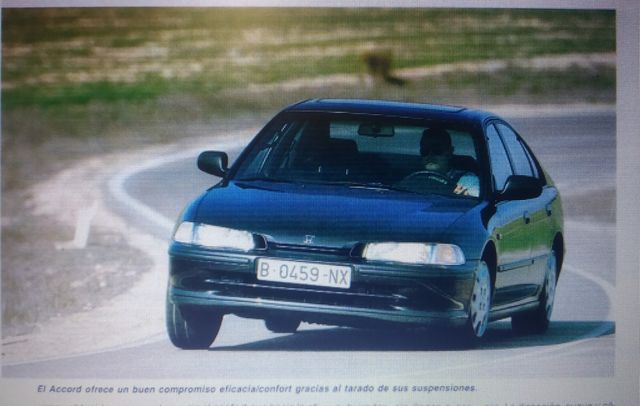 Pruebas Honda Accord 1990-2002 de revistas
