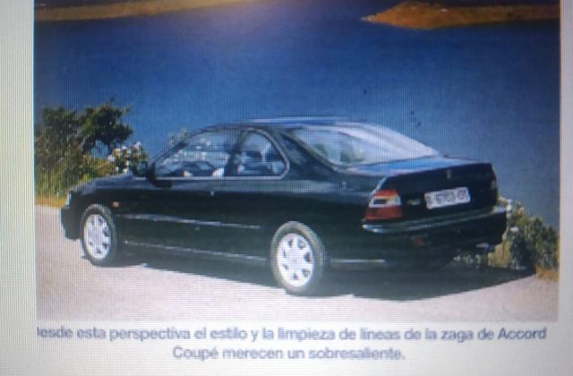 Pruebas Honda Accord 1990-2002 de revistas
