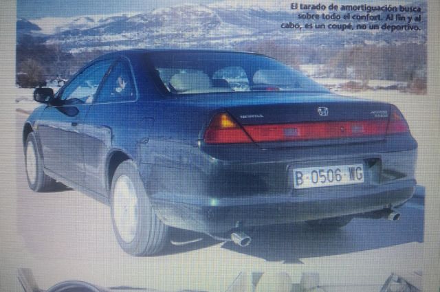 Pruebas Honda Accord 1990-2002 de revistas