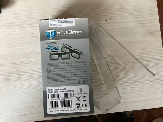 Gafas televisor samsung 3D activas
