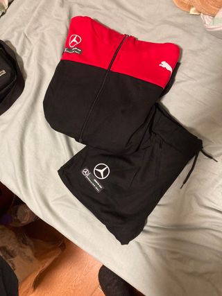 Chandal puma x mercedes amg de segunda mano por 55 EUR en Barcelona en  WALLAPOP
