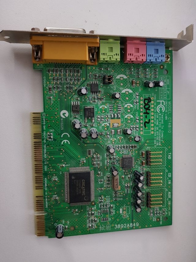 TARJETA DE SONIDO SOUND BLASTER
