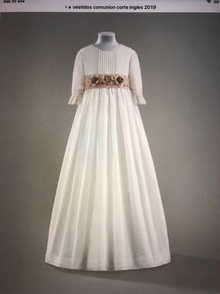 Vestido comunión Tizzas de segunda mano por 95 EUR en Palma de Mallorca en  WALLAPOP
