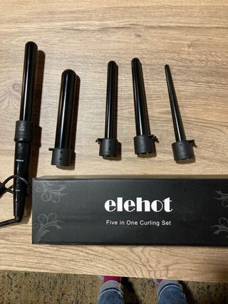 Rizador de pelo elehot 5 en 1 de segunda mano por 15 EUR en Avilés en  WALLAPOP