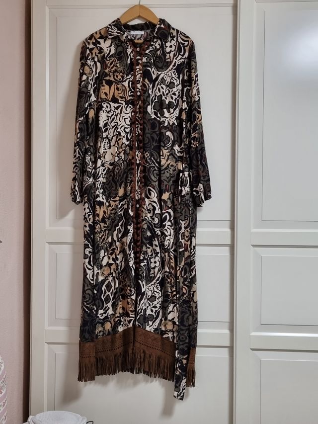 Kimono / vestido estampado etnico