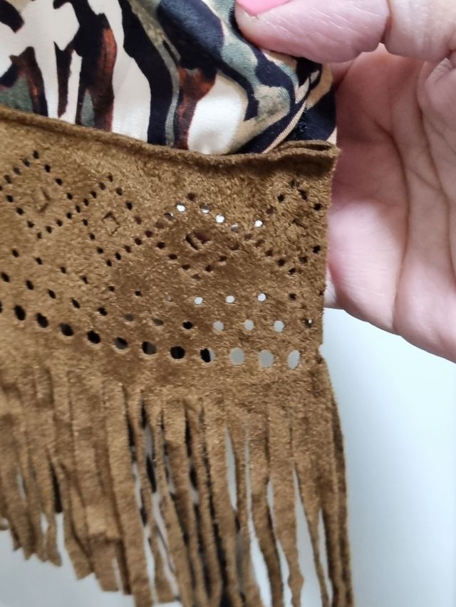 Kimono / vestido estampado etnico