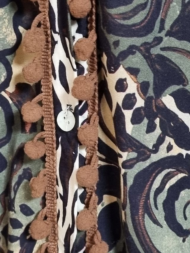 Kimono / vestido estampado etnico