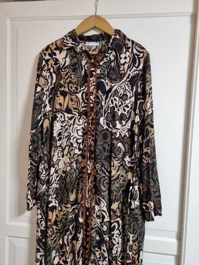 Kimono / vestido estampado etnico