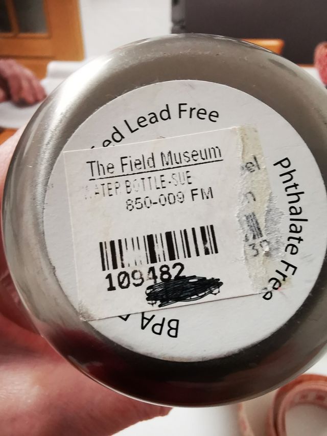Botella aluminio The Field Museum Chicago