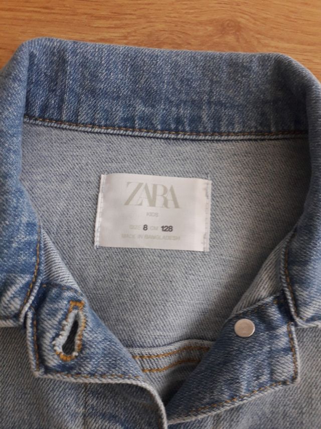 cazadora vaquera niña,8..10 años.Zara