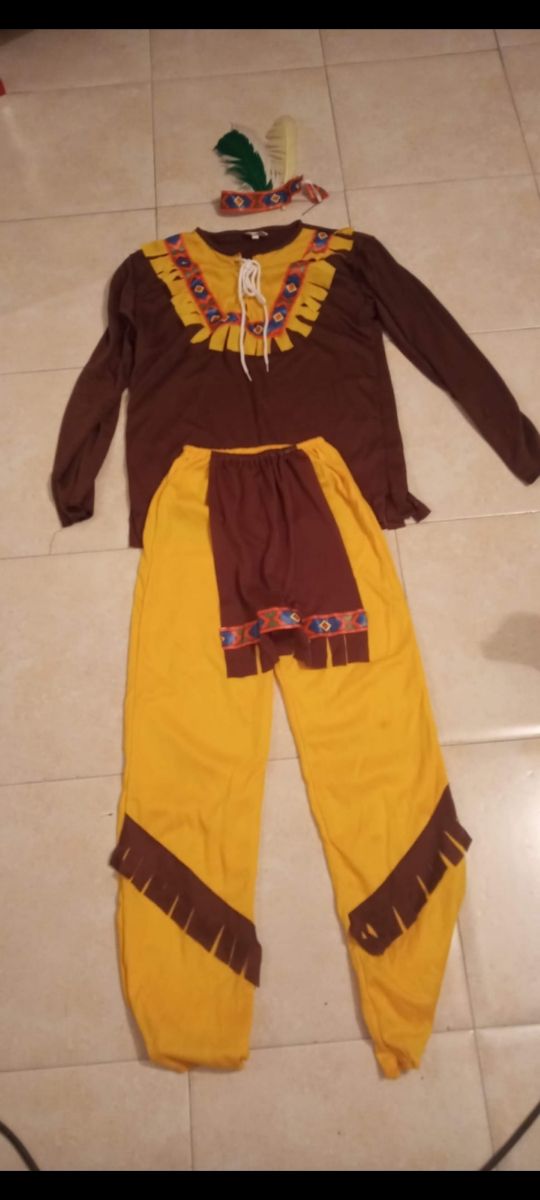 Disfraz de indio