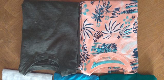 Lote camisetas m.corta 6-7 años