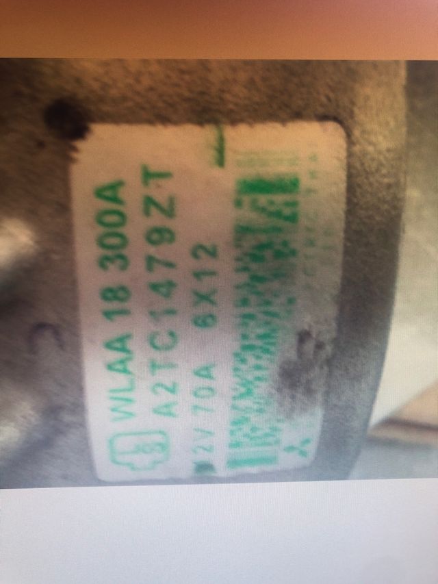 Alternador para Jeep