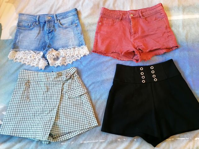 Lote 7 shorts mujer