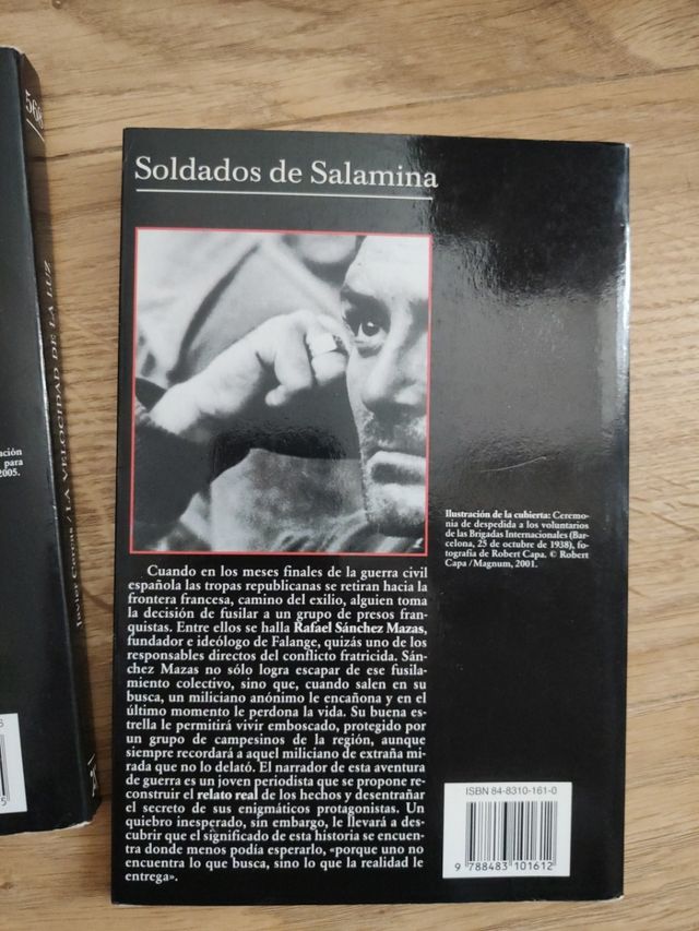 Soldados de Salamina y La velocidad de la luz