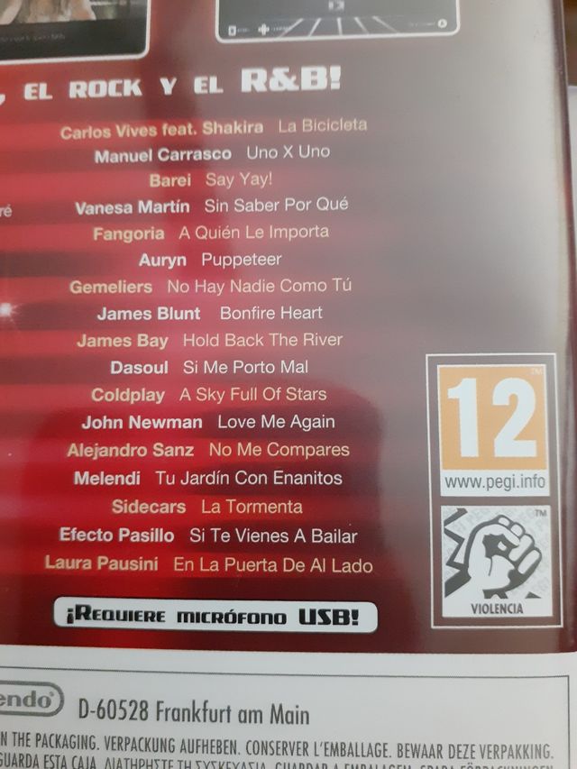 La voz. Quiero tu voz