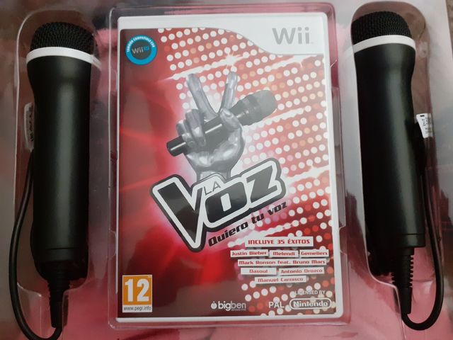 La voz. Quiero tu voz