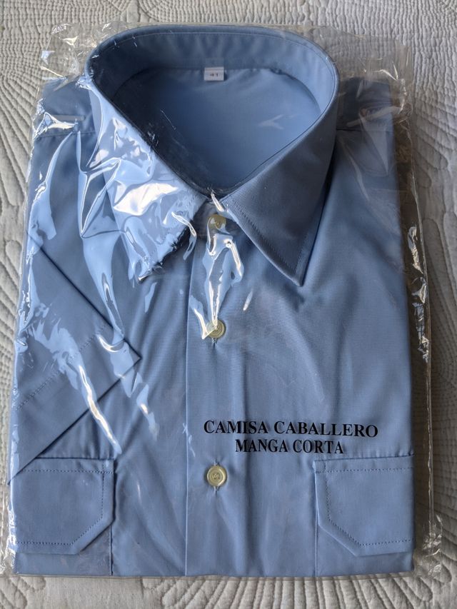 CAMISA CABALLERO MANGA CORTA