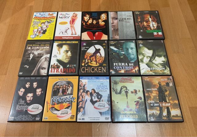 Lote 44 peliculas DVD Coleccion Haz tu pack!