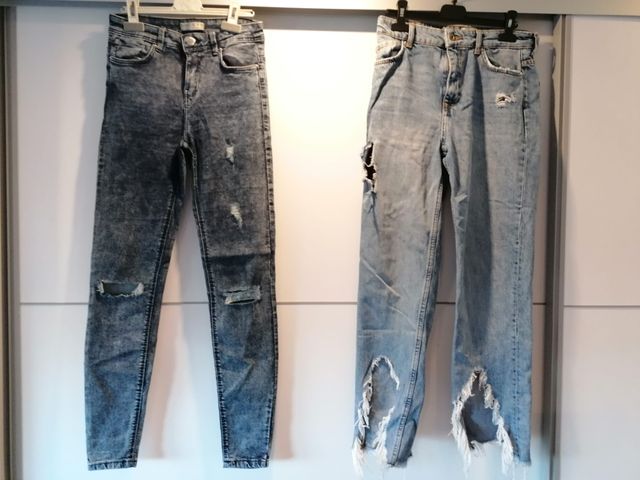 Vaqueros y pantalón vestir mujer