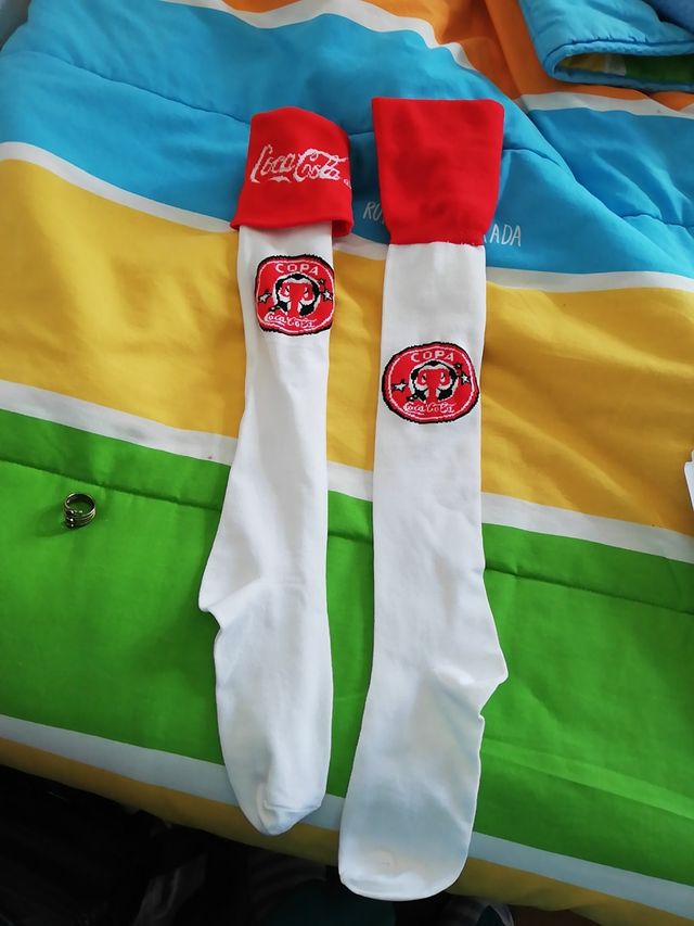 calcetines de la copa de futbol