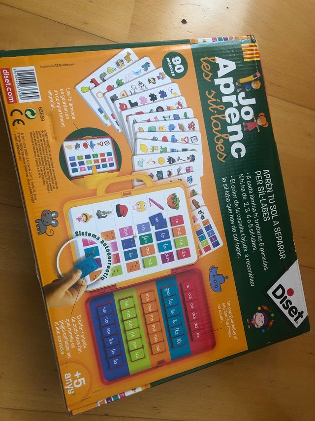 Joc per aprendre les síl.labes