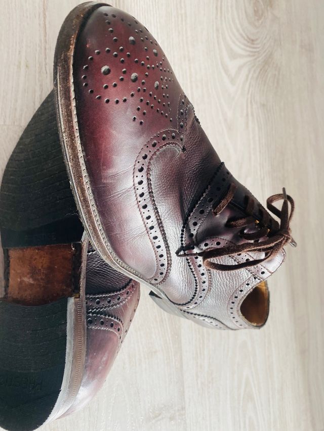 Zapatos de vestir cuero