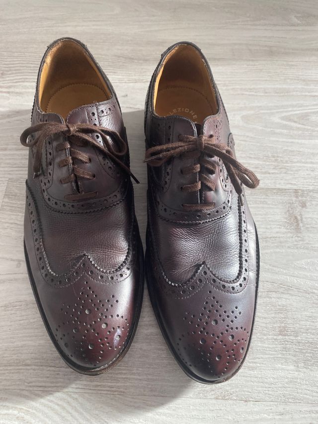 Zapatos de vestir cuero