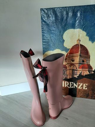 Botas de Agua personalizadas de segunda mano por 25 EUR en Madrid en  WALLAPOP