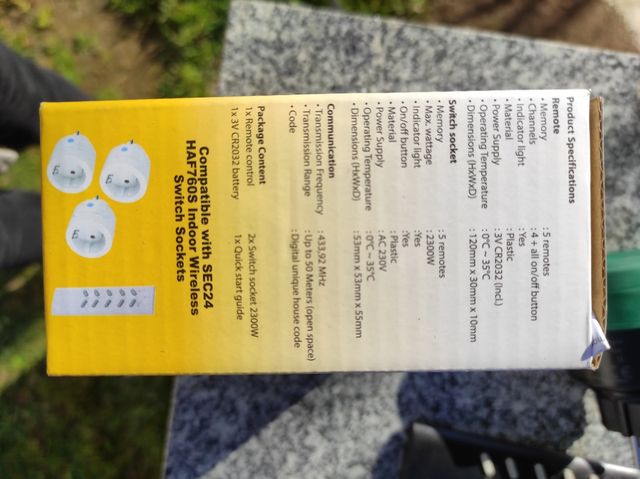 Enchufe Inalámbrico