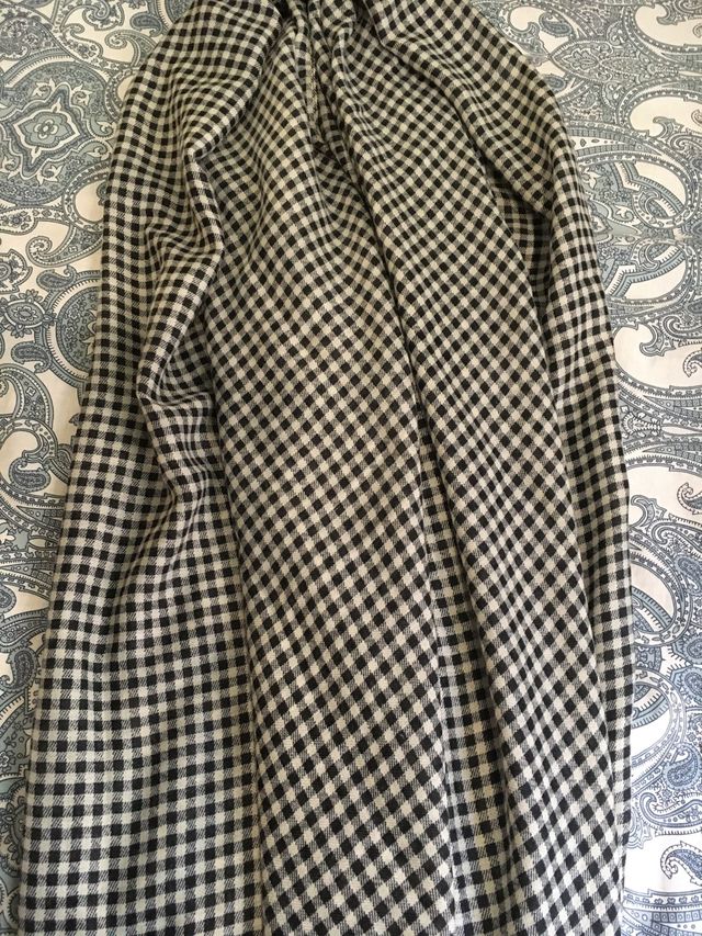 Pañuelo cuadros Mango